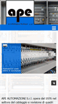 Mobile Screenshot of apeautomazioni.it