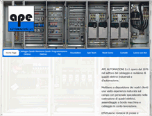 Tablet Screenshot of apeautomazioni.it